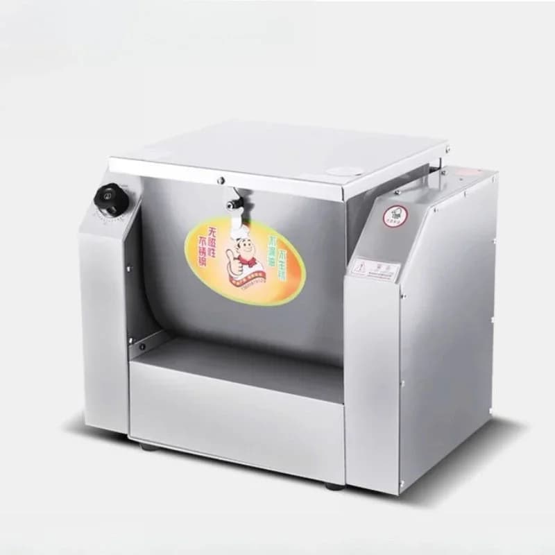 Silent dough mixer Commercial stainless steel, small household automatic dough kneading mixer
