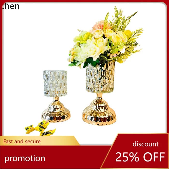 ZML vintage glass vase ornament, high-end home decor for living room and dining table