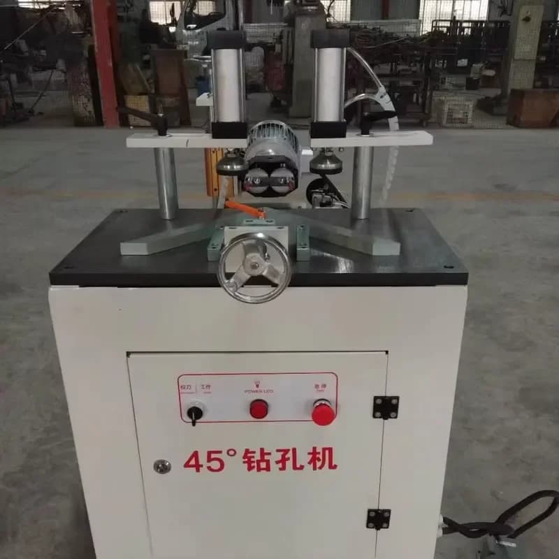 CE Certification Factory Price Wood Drilling Machine 45 Degree Double-head Oblique Hole Automatic Drilling Machine