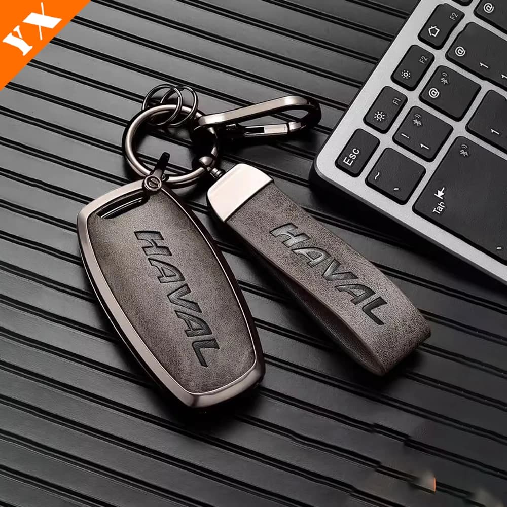 For GMW haval h6 Accessories 2022 2024 New Car Remote Control Key Case Cover Shell Keychain Accessories Garnish Trim Cover