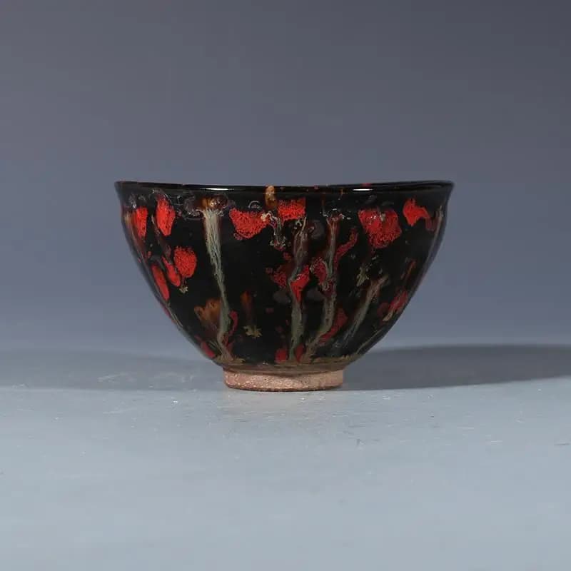 4.7" Traditional Chinese Ceramic Song Jian Kiln Porcelain Decorative Pattern Cup