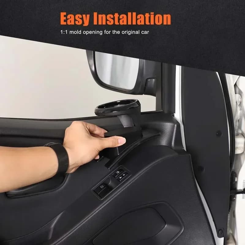 Carbon Steel Car Door Cup Holder Window Cup Holder Interior Car Accessories For Nissan Frontier 2022-2025