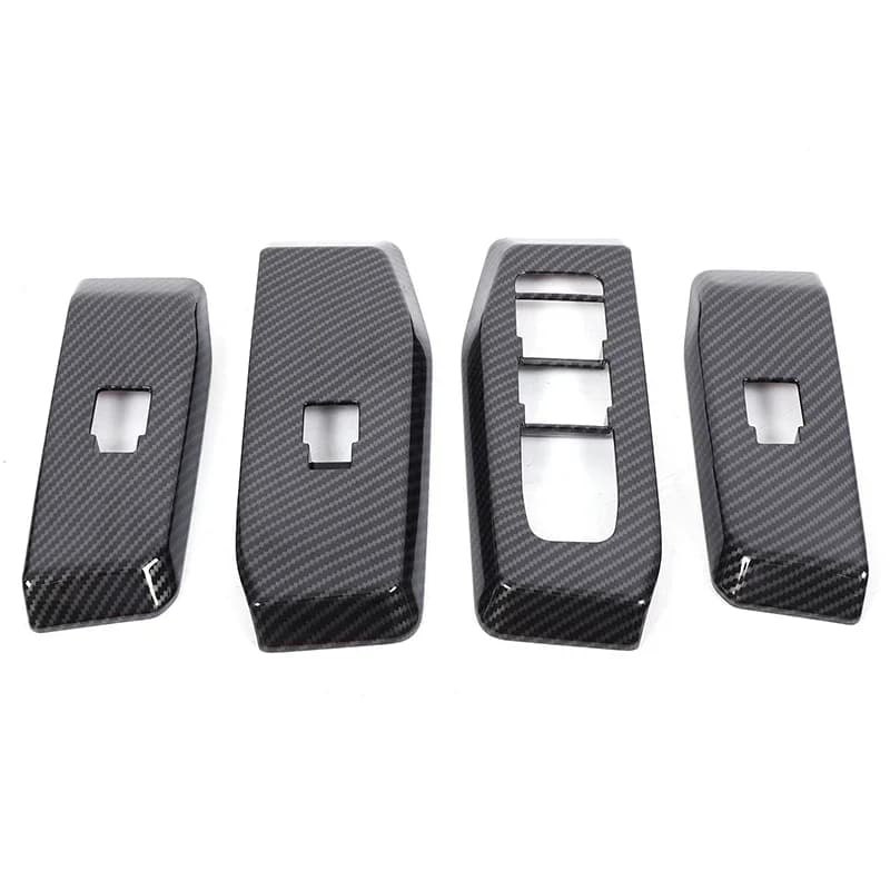For Toyota Land Cruiser Prado 2024+ ABS Windows Control Panel Decoration Protective Sticker Interior Accessories LHD
