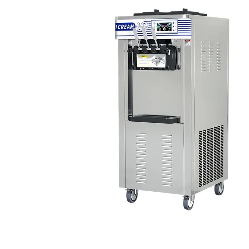 Ice cream machine commercial, milk tea shop night market stall sundae cone automatic ice cream machine ice cream machine