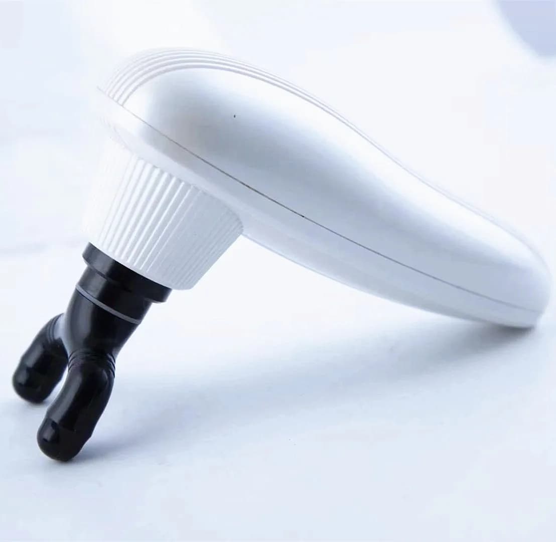 Mini White Deep Tissue Percussion Press Vibration Massage