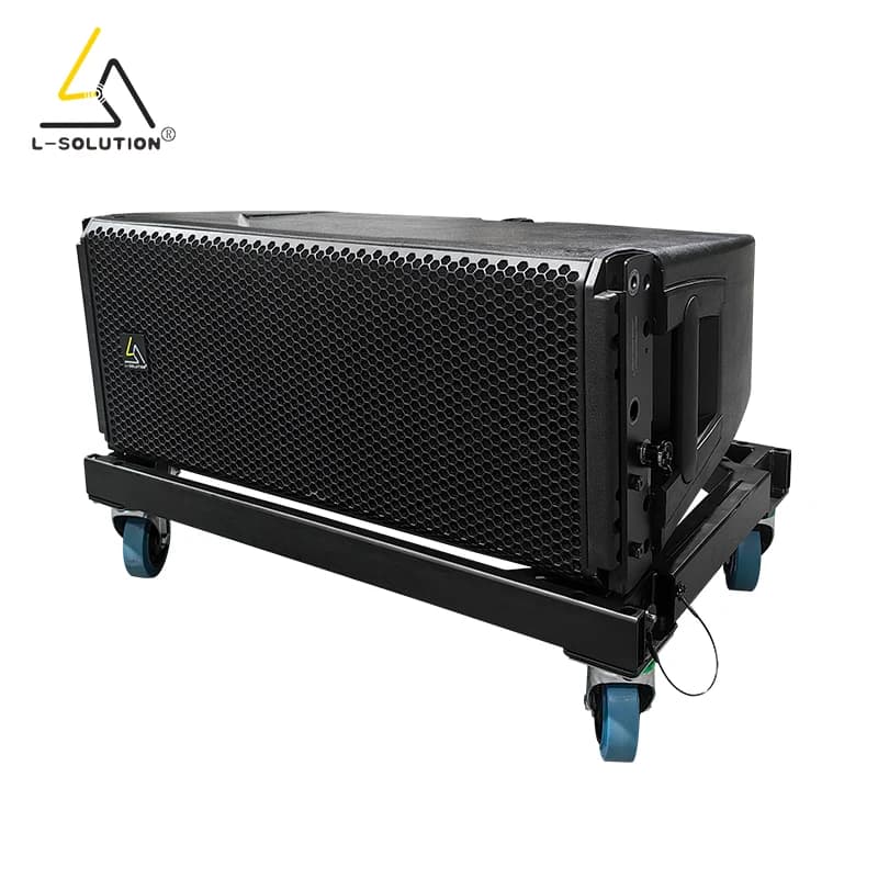 Transport Carts For H30 Stand 4-6 Pcs Line Array Easy Install Dolly Sturdy Wheels