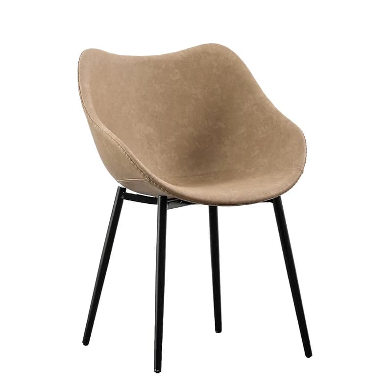 Backrest chair for home use, vintage casual café, simple negotiation desk chair