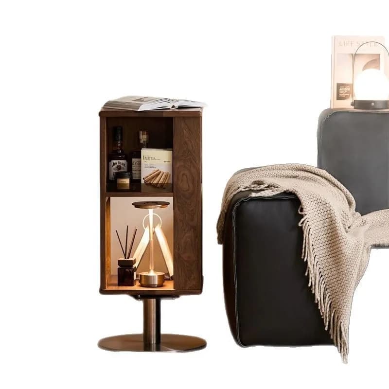 A few bedrooms by the cabinet, solid wood bedside table, small cabinet on the side of the sofa