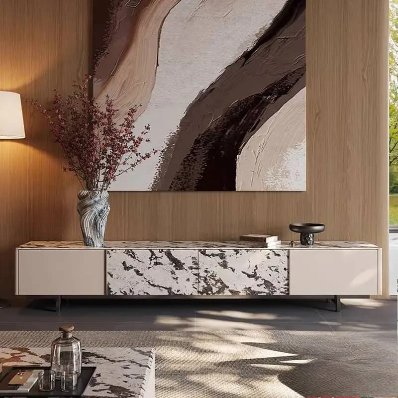 Frame European Tv Cabinet Decoration Assembly Porta Entertainment Tv Table Lowboard Designer Muebles Para Hogar Room Furniture