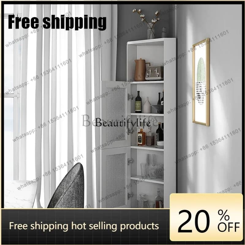 XX Nordic Light Luxury Corner Cabinet Rack Storage Triangular Storage Cabinet