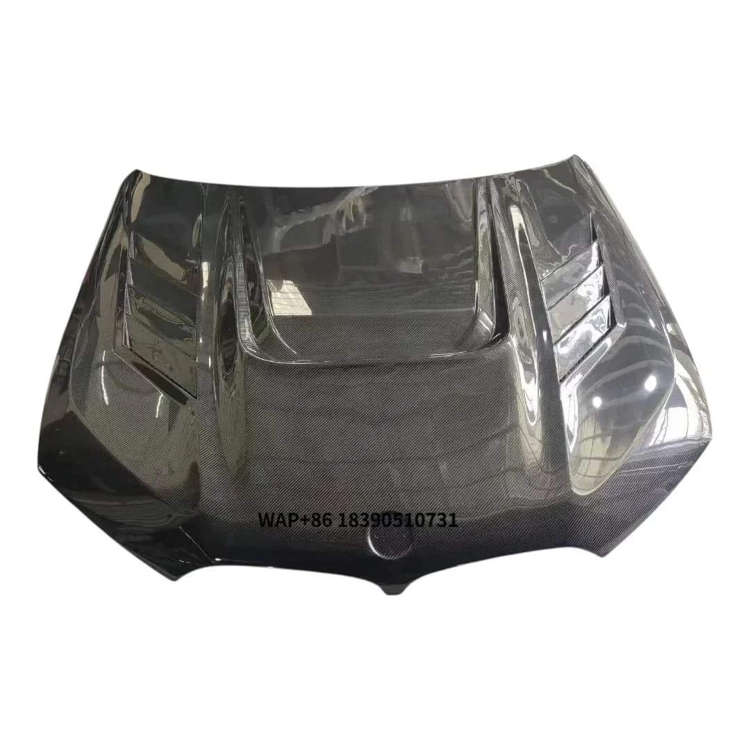 CS Style Carbon Fiber Front Engine Hood Bonnet for X3m X4m F97 F98