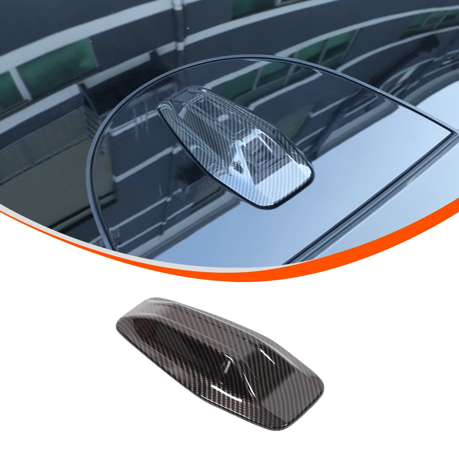 ABS Carbon Fiber  Shark Fin Antenna Cover  2024 BMW 5 Series/7 Series  G38 Automotive Exterior Accessories