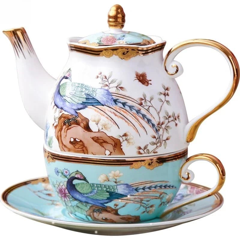 large-capacity ceramic teapot teacups with BritainStyle