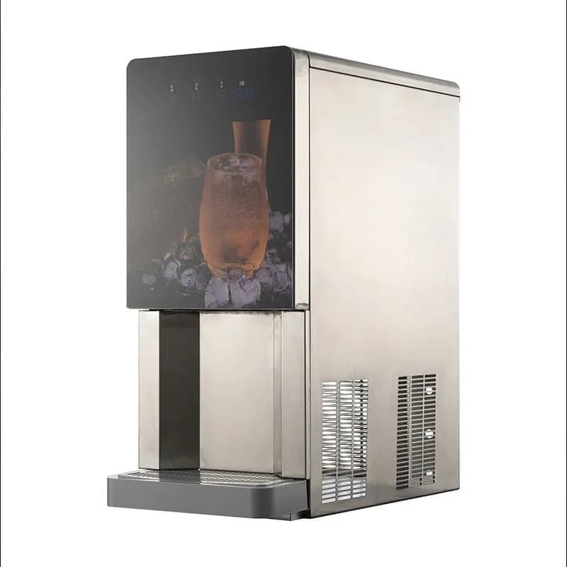 Ore automatic ice making machine 120kg desktop multi-function ice making and drinking water machine