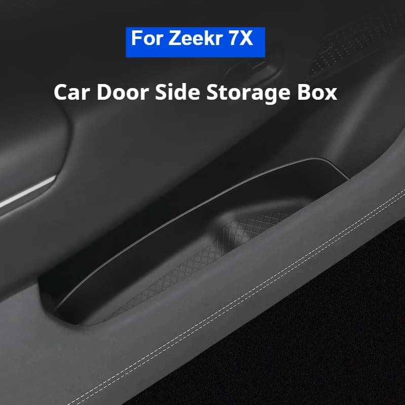 For Zeekr 7X Car Door Slot Storage Box Car Door Side Car Storage Box 7x Special Modification Interior Storage Accessories