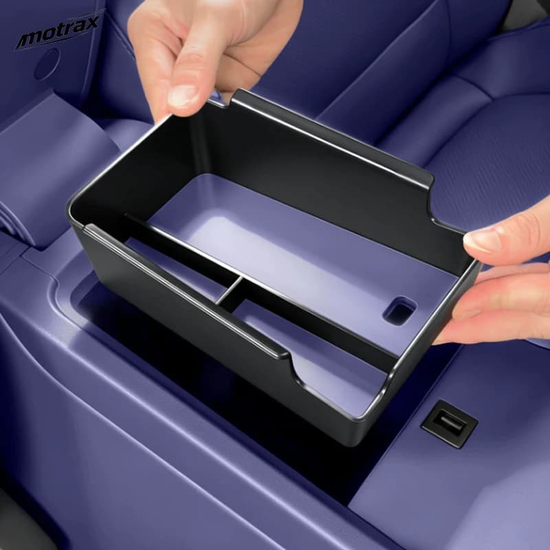 For MG 4 MG4 Urban EV 2026 2027 Car ABS Central Control Armrest Storage Box Armrest Compartment Pad Accessories