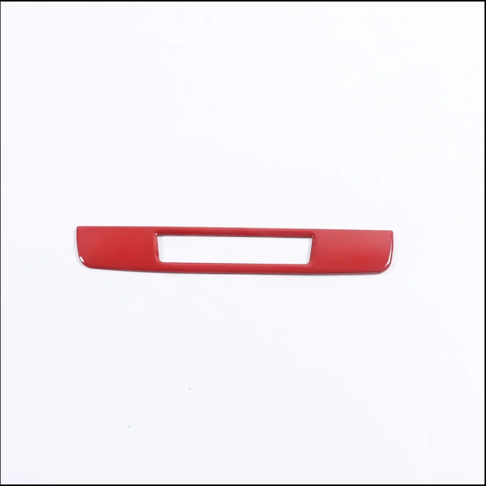 1Pcs ABS Carbon Fiber For 2016-2025+ Mazda MX-5 Car Central Control Seat Belt Indicator Decorative Frame Interior Accessories
