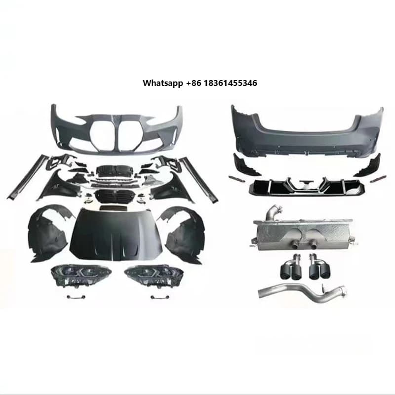 for  4 Series Body Kit F32 F33 F36 Upgrade G82 M4 Wide Body Facelift Accessories Bodykit s