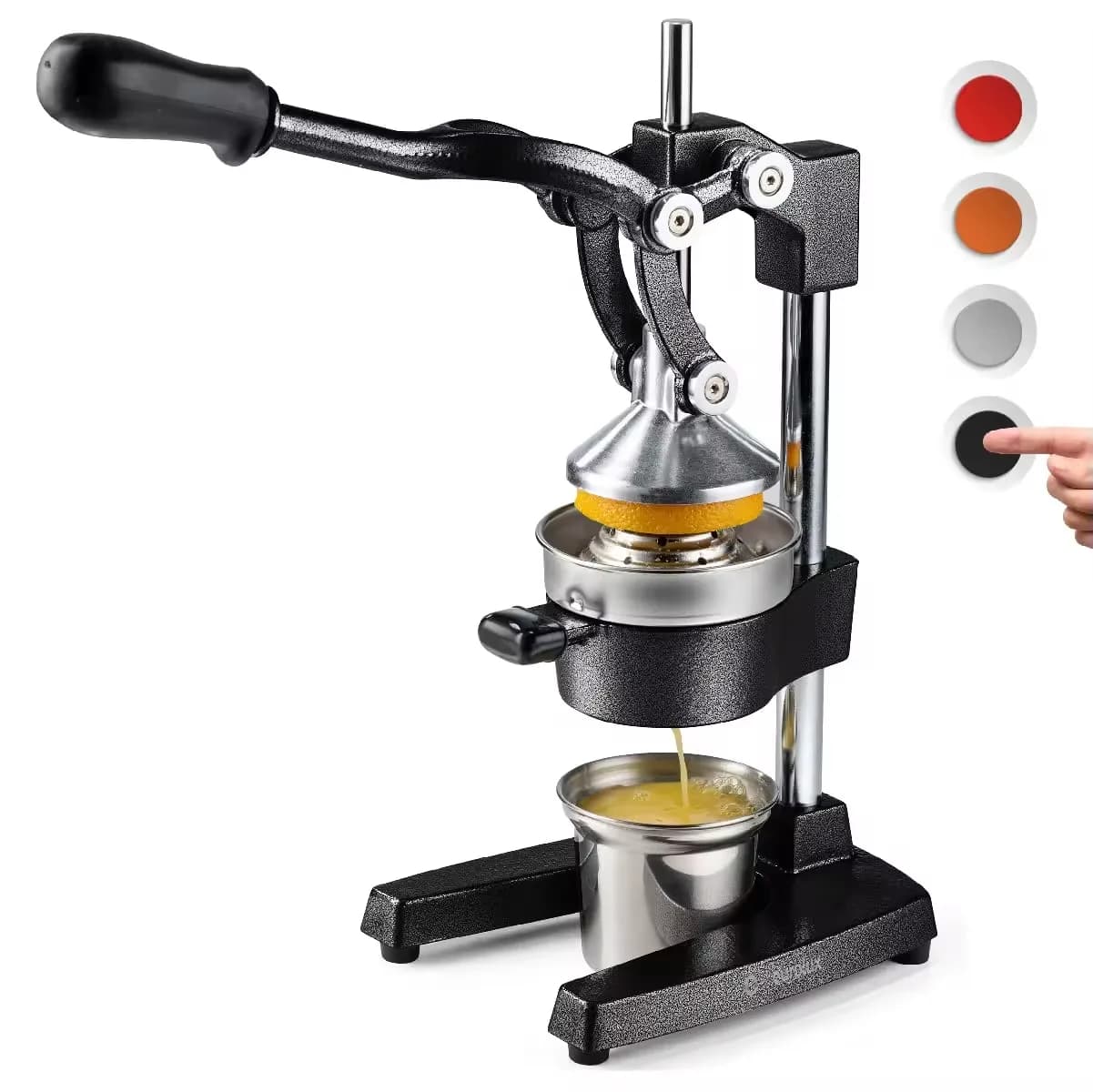 Household Commercial Stainless Steel Manual Juicer Cast Iron Pomegranate Lemon Juicer Orange Press