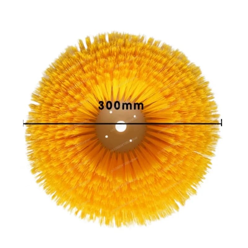 Solar Roof & Ceramic Tile Floor Cleaning Head - Electric Corner Brush for Hard Surface Cleaning