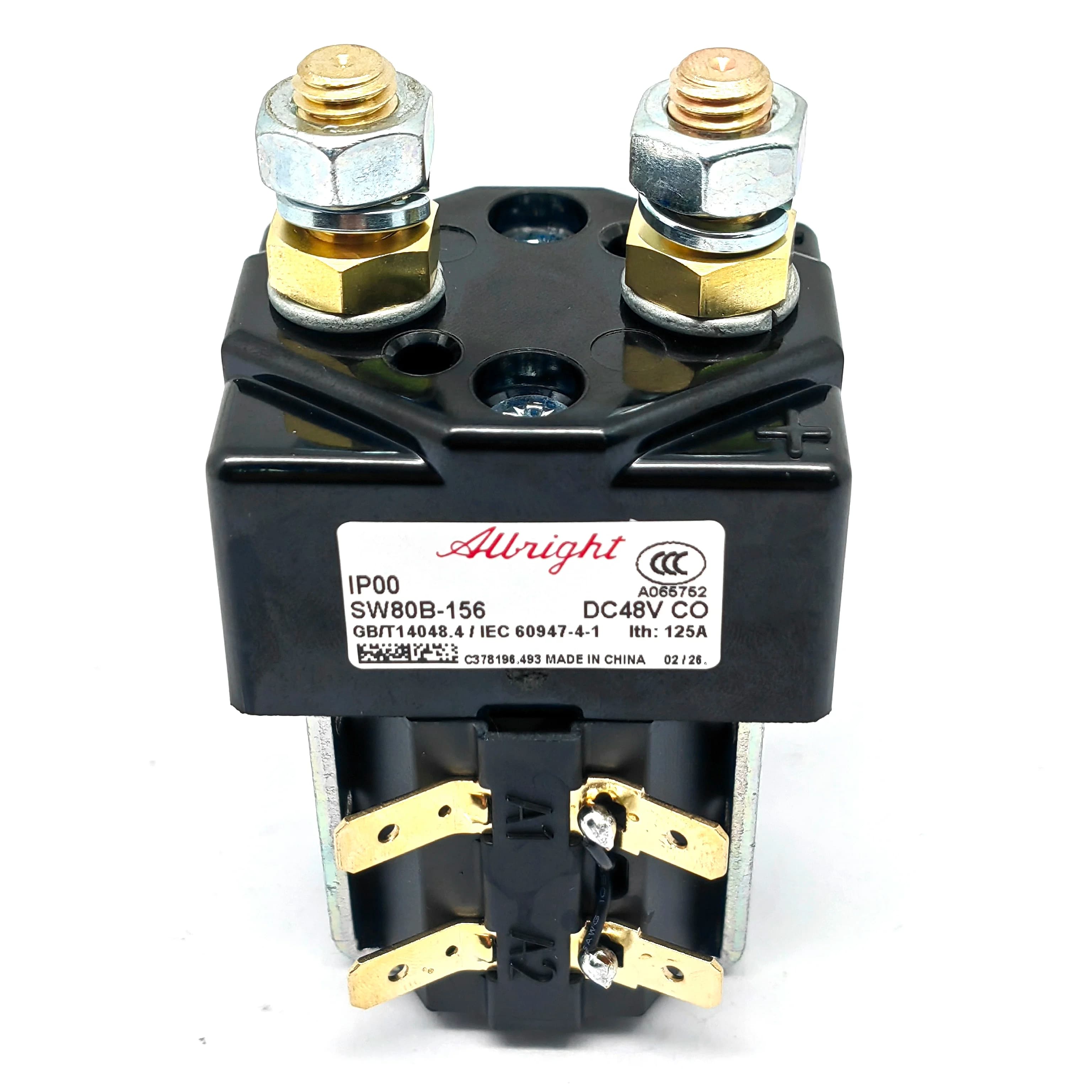 High Quality Replacement Main Contactor for Curtis Controller Forklifts - Compatible with Curtiss 48V SW80B-156