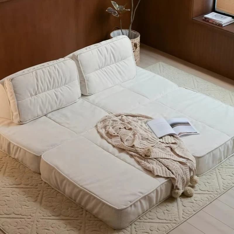 Yjq1 Simple Module Sofa Combination Small Apartment Living Room Removable Washable Tofu Block Sofa