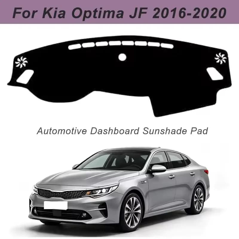 Dashboard Cover Dash Mat For Kia Optima JF 2016-2020 Anti-Glare Non-Slip Sun Shade Interior Protector
