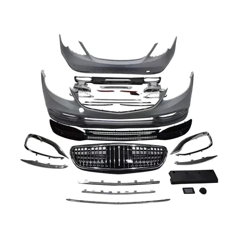 For   E Class W213 2016-2020 Upgr To  Style Front Rear Bumper Body Kit