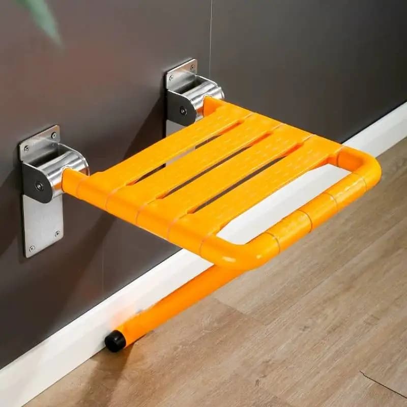Occasional Narrow Bathroom Chair Wall Mounted Design Shower Chairs Elderly Waterproof Unique Duschhocker Bathroom Furniture