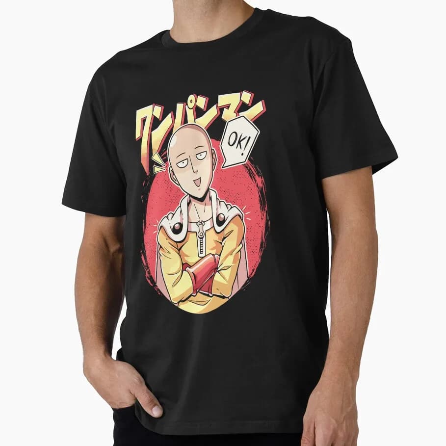 Hero Parody Single Hit Boy OK Gift T-shirt for Anime lover 1205 One Punch Man Manga Print Graphic Clothes All Size Tops S-6XL