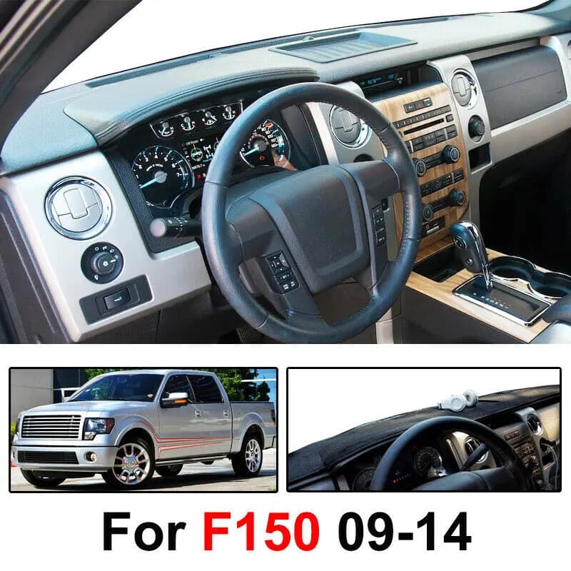 Car Styling For Ford F-150 F150 Lobo Raptor 2009 2010 2011 2012 2013 2014 Dashboard Cover Dash Mat Sunshield Carpet Dashmat Rug
