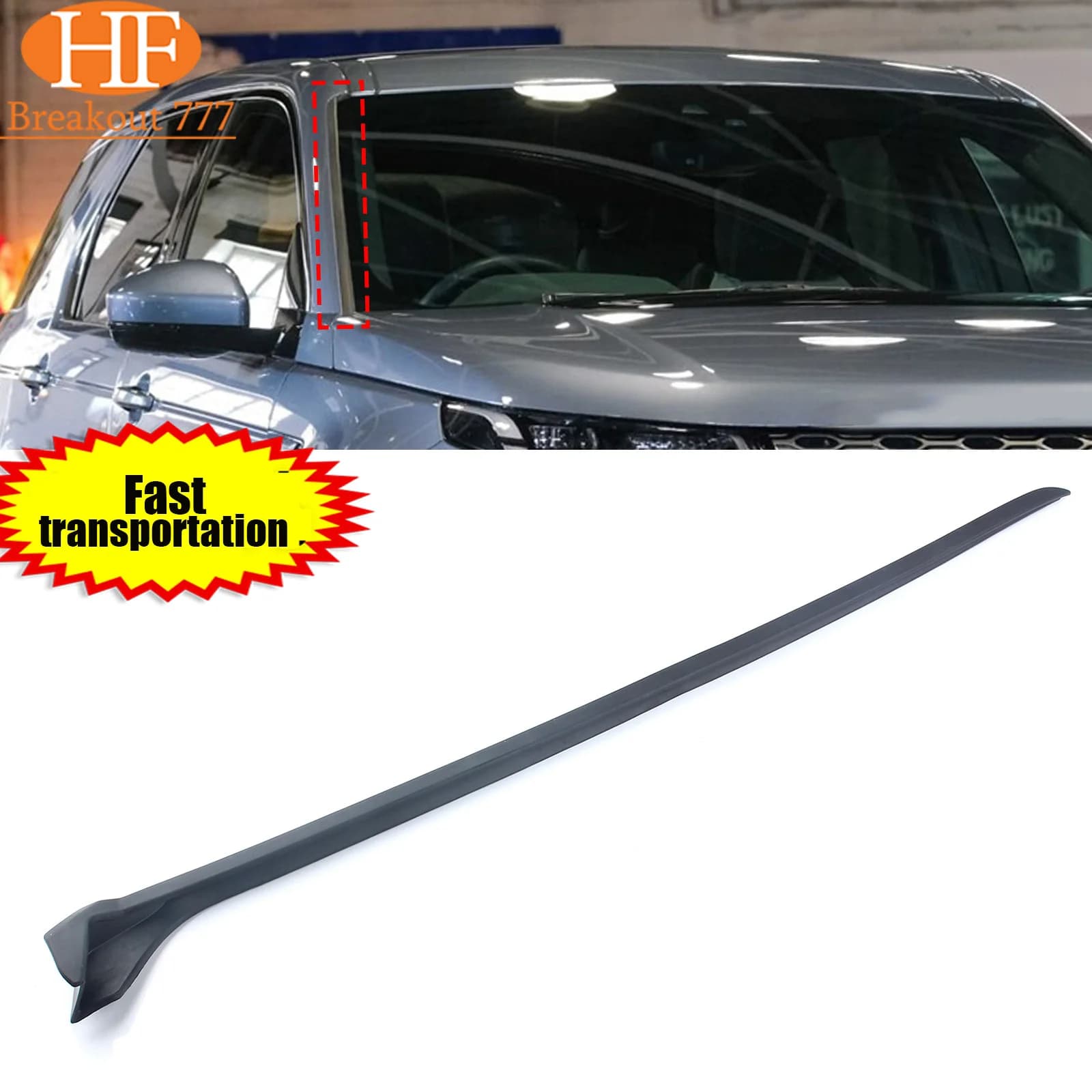 Windshield Molding Trim Pillar Right Left Driver Side For Land Rover Discovery Sport 2015-2023