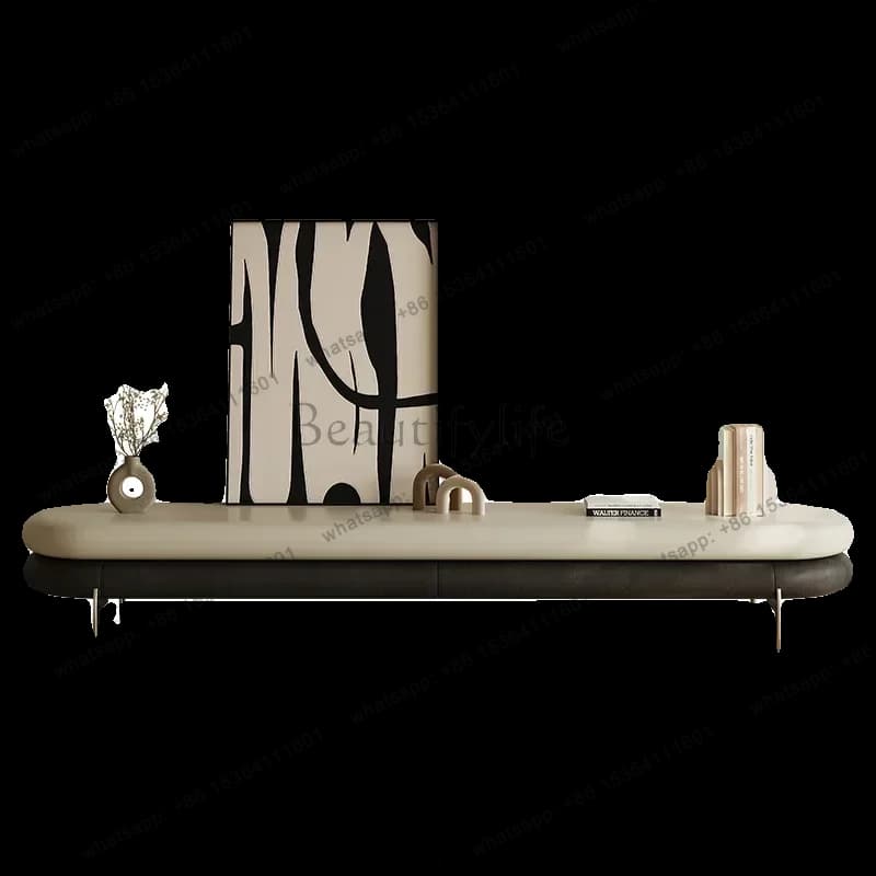 PG N29 Black Center Modern Tv Stand Living Room Universal Designer Floor Tv Cabinet Nordic Luxury Fernsehen Tisch Furniture Home