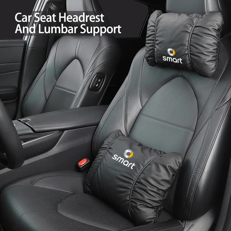 Car Seat Seadrest Lumbar Support Stain Resistant Protection Interior For Smart Fortwo 451 450 453 Forfour EQ Cabrio Crossblade