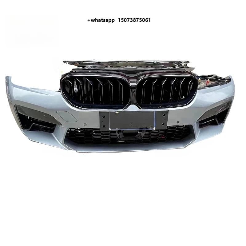 For M5 F90  Front Bumper Assembly High Quality Durable Plastic Bolt-On with 1 Year Warranty Universal Fitment