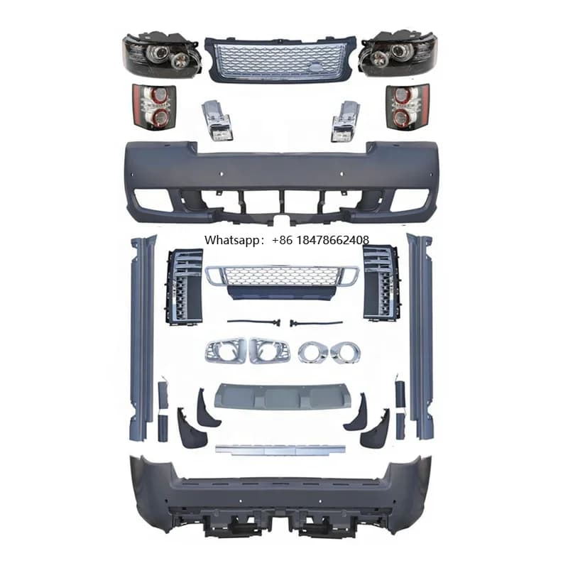 Upgrade Full Autobiography Body Kit Conversion Facelift Bodykit for Range Rover Vogue L322 2006 2007 2009 2002 to 2012 2011 2010
