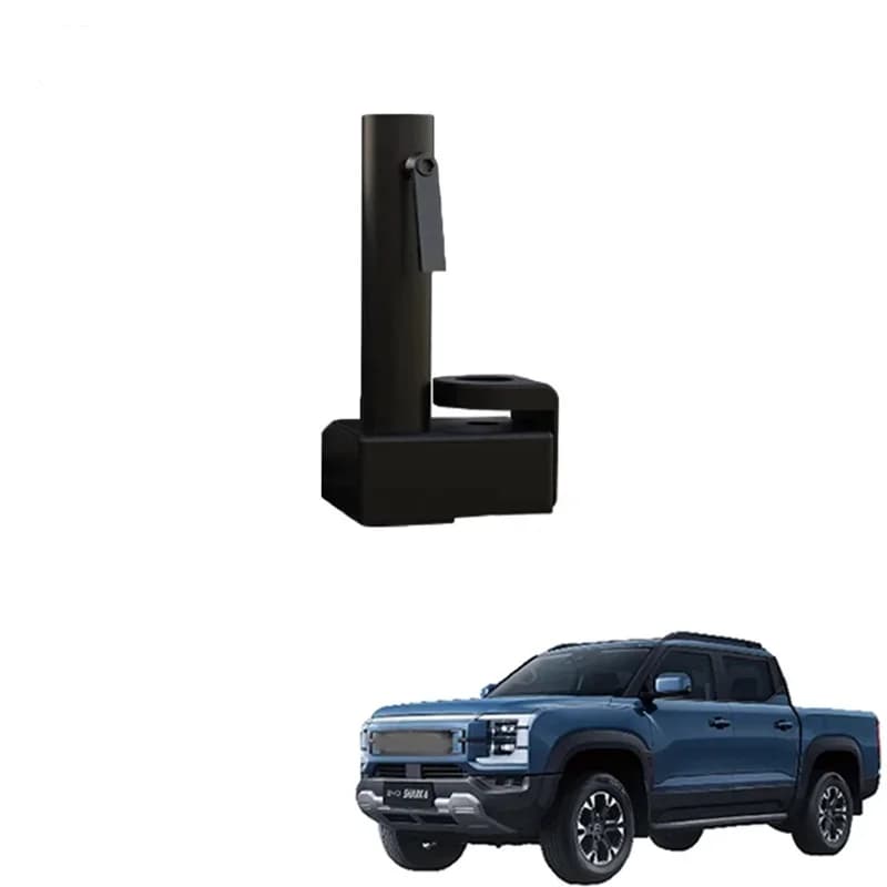 Trunk Door Flagpole Base for BYD Shark 6 Off-road Antenna Base Bracket Flag Pole Holder Exterior Modification Car Accessories