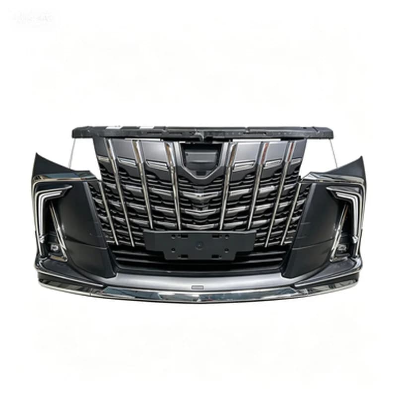 High Quality Used Automotive Body Kit Front Bumper Assembly Grille Radiator Fan Headlight Exterior Modification Parts
