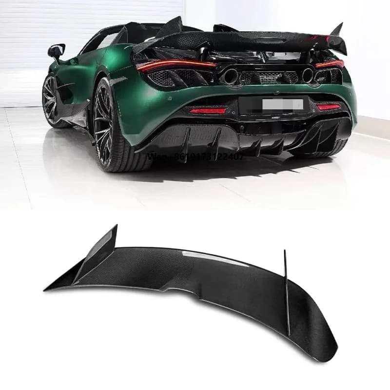 TC Style Rear Spoiler for 720S Coupe Upgrade Carbon Fiber Wing Car Auto Parts