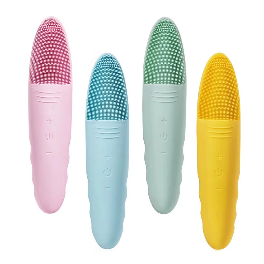 IPX7 Waterproof USB Rechargeable Silicone Cleansing Brush Vibrating Deep Pore Cleansing Facial Skin Care
