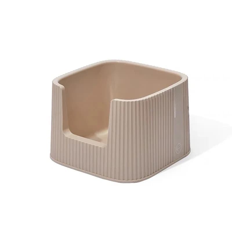 Oversized cat litter box container pet utensils