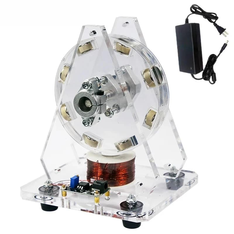 Brushless Motor Model DIY Pseudo Perpetual Motion Machine Disc-type Machine Science and Education Equipment Toy
