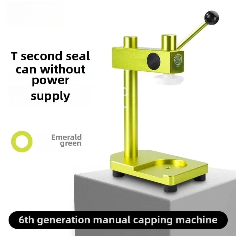 Manual Disposable Can Hand Sealing Machine Automatic Commercial Capping Machine for Milk Tea Hand-operated Can Sealer