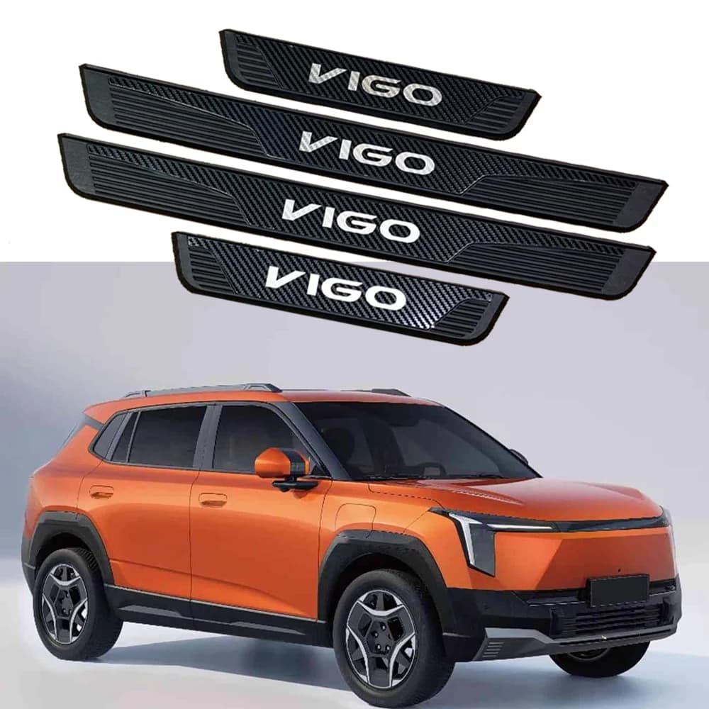 For DONGFENG VIGO ‌NAMMI 06 Auto Threshold Trim Protection Car Door Sill Pedal Accessories External Stickers Styling 2025 2026