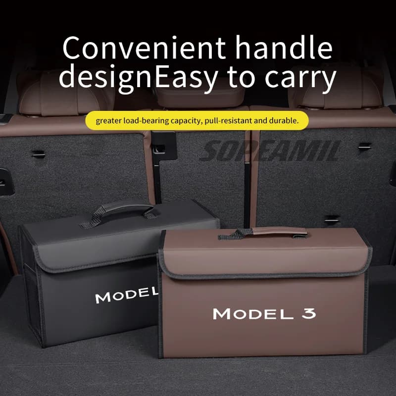 Car Trunk Organizing And Storage Box For Tesla Model 3 Model Y Model S Model X Brand new Trunk storage box Auto Accessories