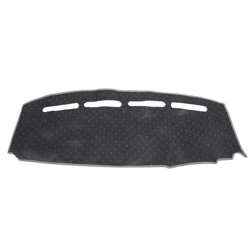 For Fiat 500 2008-2023 polyester black car dashboard sun protection mat sticker car interior protection accessories LHD 1Pcs