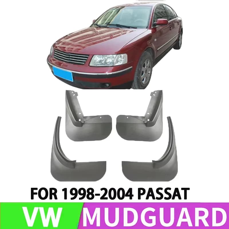 Fender Splash Guard for Front and Rear Wheels of 1998-2004 Volkswagen PASSAT Car
