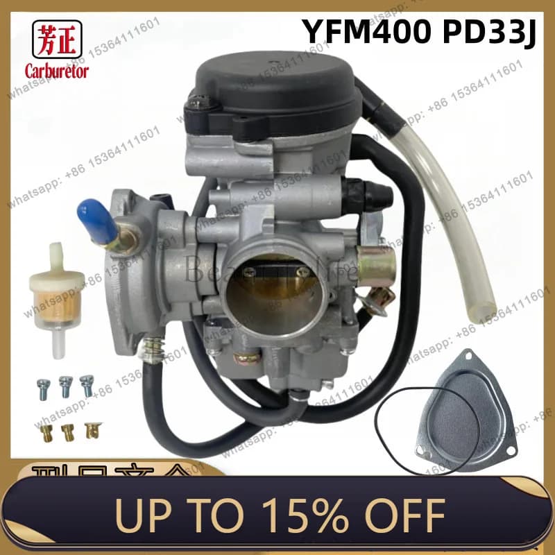 LSPD33J Motorcycle Carburetor For Big Bear 400 YFM400 Carburetor Accessories