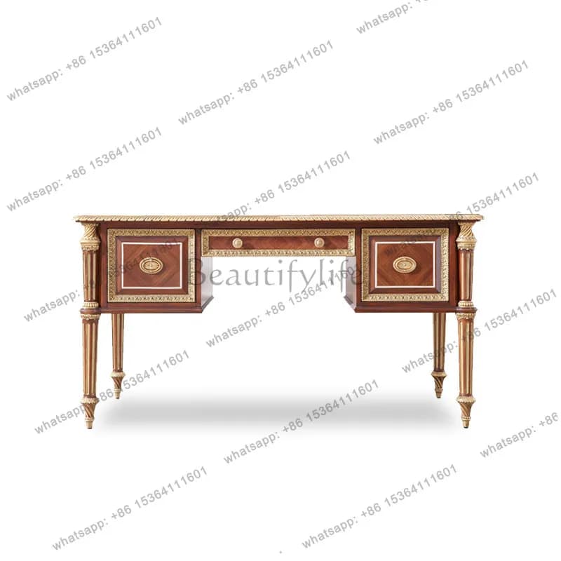 French desk neoclassical high-end villa desk