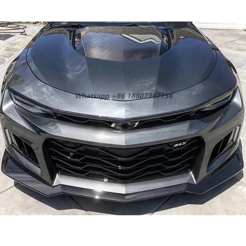 Front Bumper of Body Kit with Canards for Camaro SS ZL1 LS LT 16-18 6th